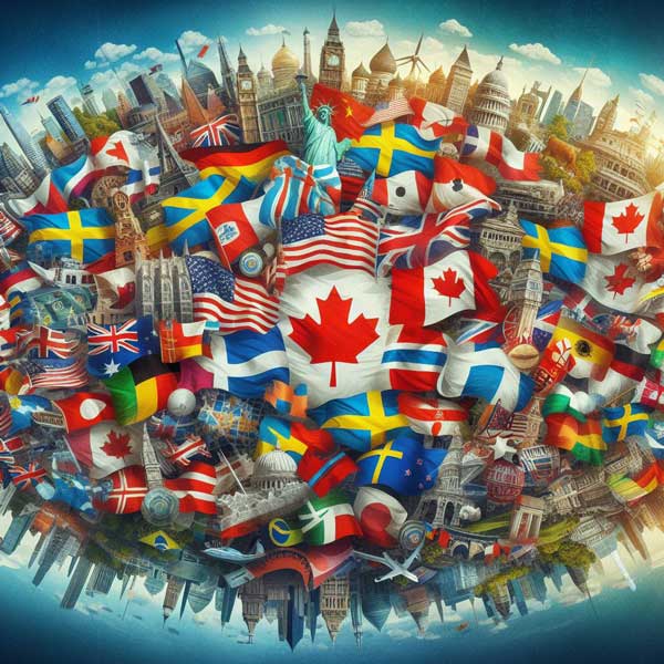 بهترین کشورها برای مهاجرت در سال 2024