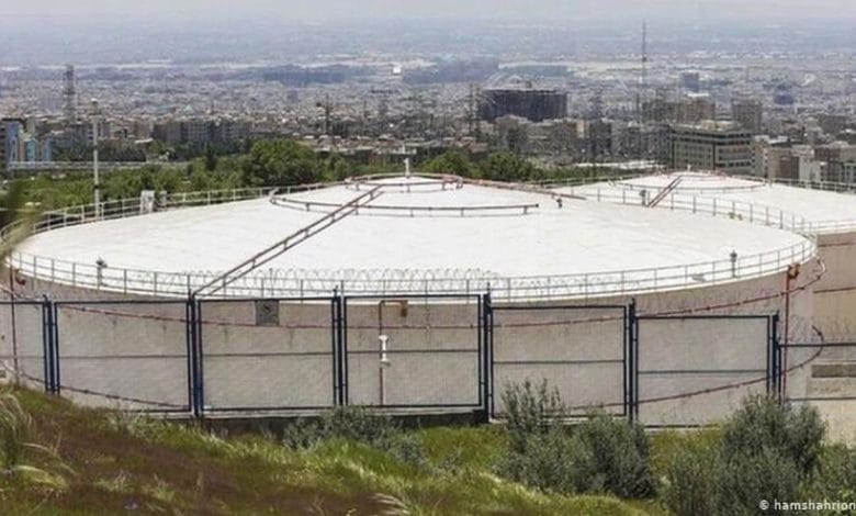 انبار نفت شهران تهران