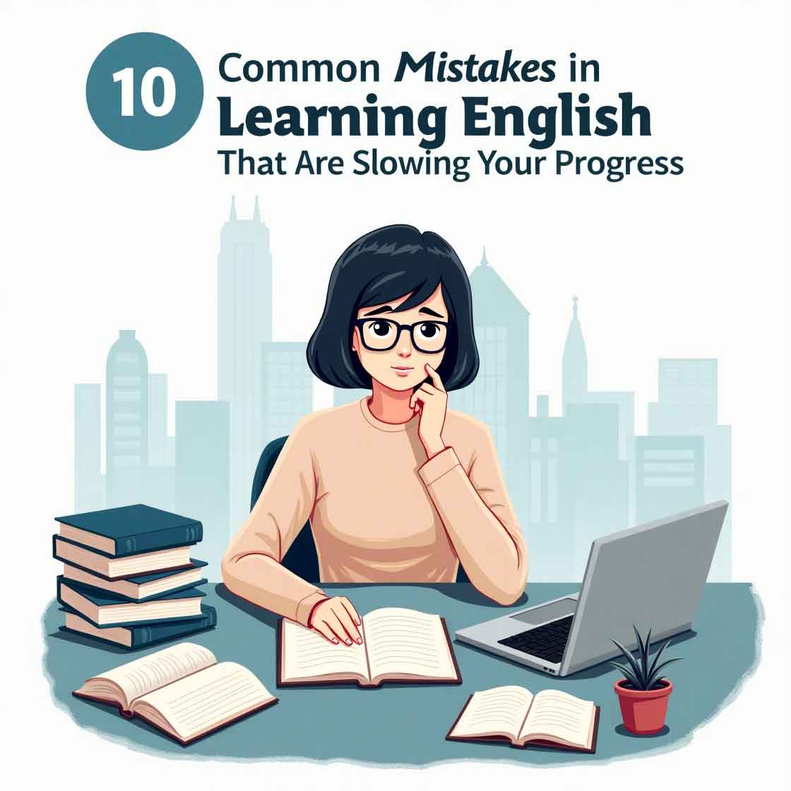10 اشتباه رایج در یادگیری زبان انگلیسی