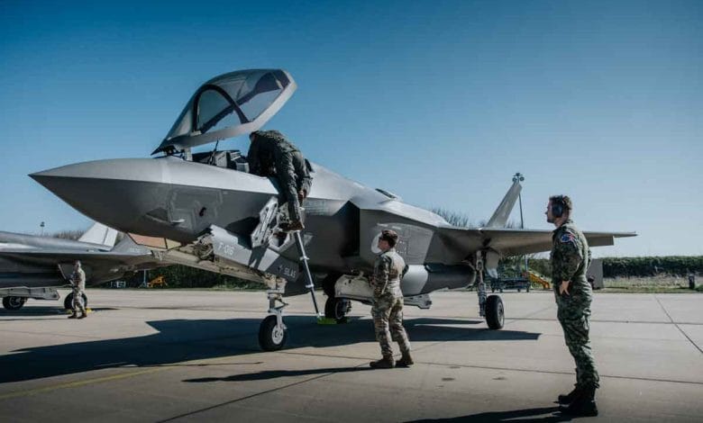 ارتقای سیستم PTMS جنگنده F-35