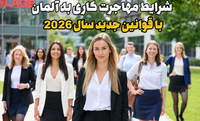 شرایط مهاجرت کاری به آلمان در سال 2026