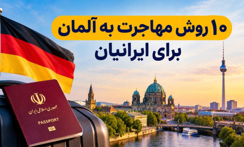 ۱۰ روش مهاجرت به آلمان برای ایرانیان؛ راهنمای کامل شرایط و ویزا در سال ۲۰۲۷